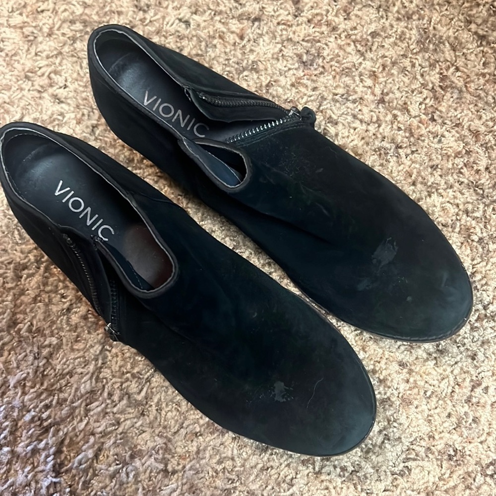 Black Vionic Booties - image 1